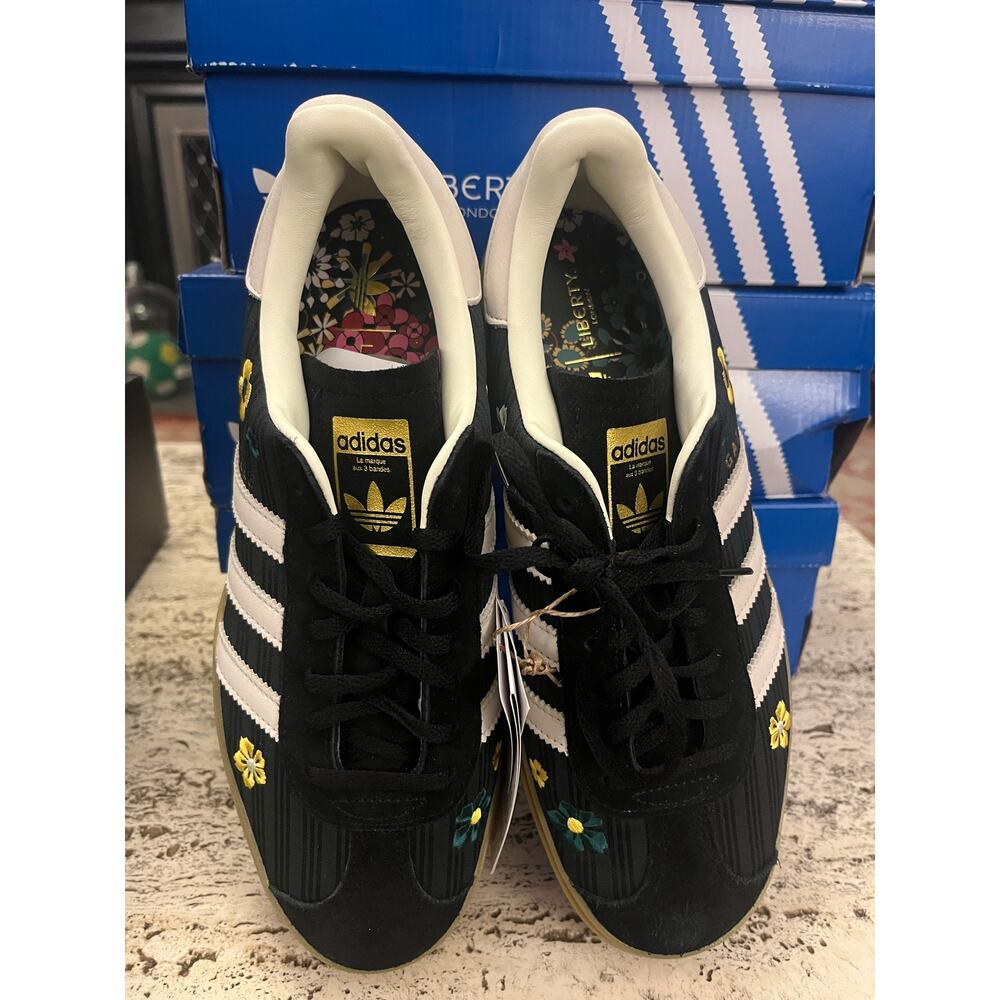 NEW ADIDAS ORIGINALS Women's 11 Gazelle Bold Liberty London IH1922 - Picture 11 of 13